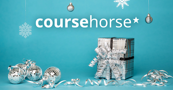 gift card with the CourseHorse logo
